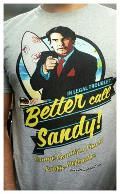 Better Call Sandy Oc T-shirt